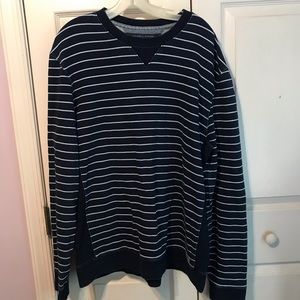 Tommy Hilfiger Mens XL Blue Striped Sweatshirt
